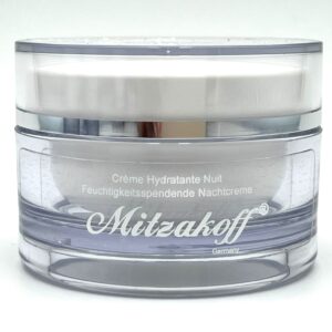 Crème Hydratante Nuit von Kayi Mitzakoff – feuchtigkeitsspendende Nachtcreme mit hohem Aloe Vera Anteil, regeneriert und beruhigt die Haut, für mehr Geschmeidigkeit und Elastizität
